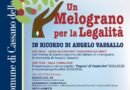 “Un melograno per la legalità”
