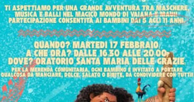 17 febbraio: “Il viaggio di Vaiana”