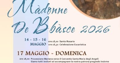 Madonne de basce, il programma della festa