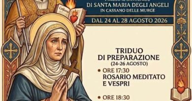 Triduo per la festa di S. Agostino e S. Monica