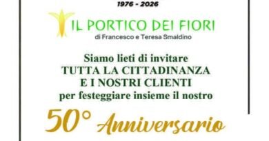 “Il Portico dei Fiori”: 50 anni di attività. Domenica 20 settembre la festa