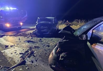 “Frontale” sulla SP 236: due persone in “codice rosso”