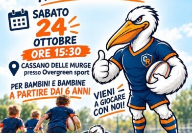 ASD Rugby Cassano, grande entusiasmo per il primo Open Day: appuntamento a sabato 24 ottobre